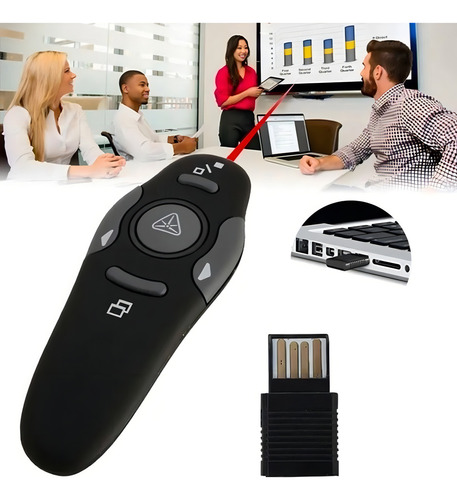 Caneta Laser Powerpoint Apresentações Slide Usb