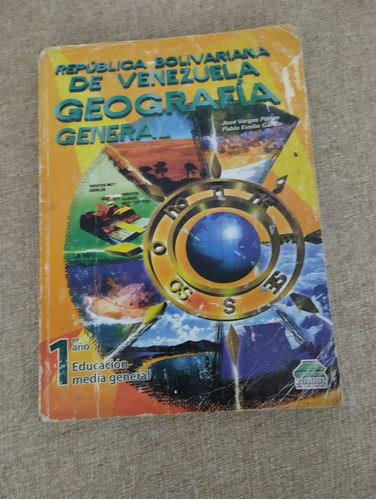 Libro De Geografía De Venezuela 1 Año Editorial Romor 