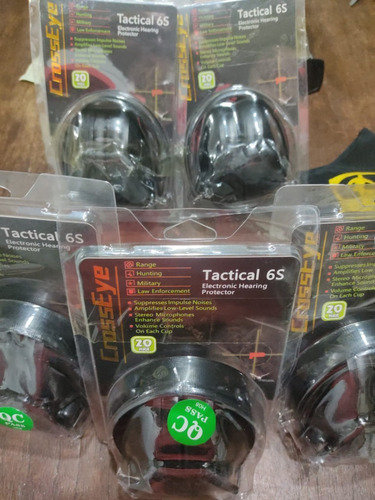 Imagem 2 de 4 de Abafador Eletrônico Protetor Auditivo Tiro Tático - No Brasi