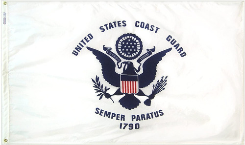 Bandera Guardia Costera Estados Unidos 150 Cm X 90 Cm