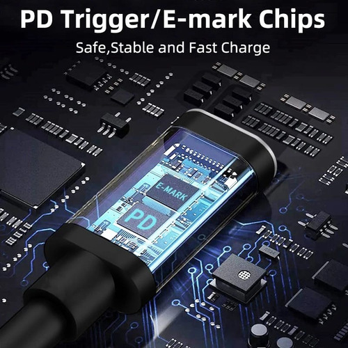 Adaptador De Carga Usb-c A Notebook Acer Conector 5.5*1.7mm