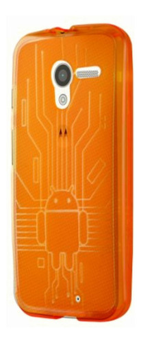 Cruzerlite Caso Bugdroid Circuito Tpu Para El Motorola Moto