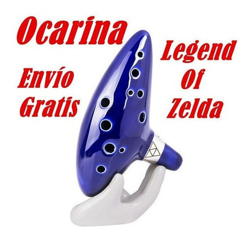 Cerámica Ocarina Leyenda De Zelda Ocarina De Tiempo