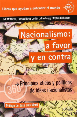 Nacionalismo. A Favor Y En Contra, De Vários Autores. Editorial Gedisa En Español