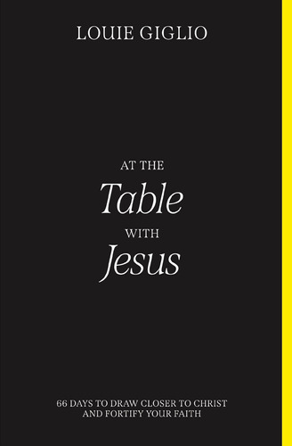 Libro En La Mesa Con Jesus-louie Giglio-inglés