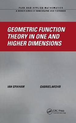 Libro Geometric Function Theory In One And Higher Dimensi...