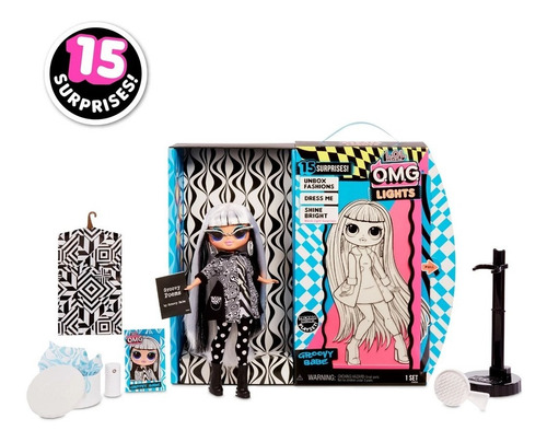 Imagen 1 de 6 de Muñeca Lol Omg Surprise 15 Sorpresas Lights Groovy Original