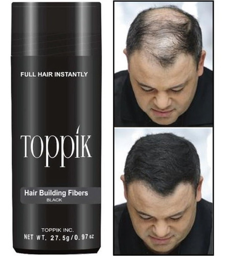 Imagen 3 de 9 de Pack Completo De Toppik 27.5g + Aplicador + Peine Santiago