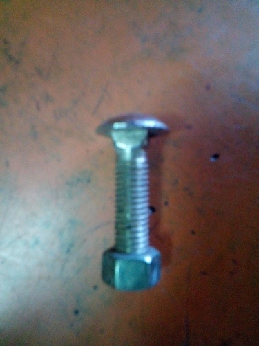 Tornillo De Parachoques Tipo Carruaje Cromada Pulido