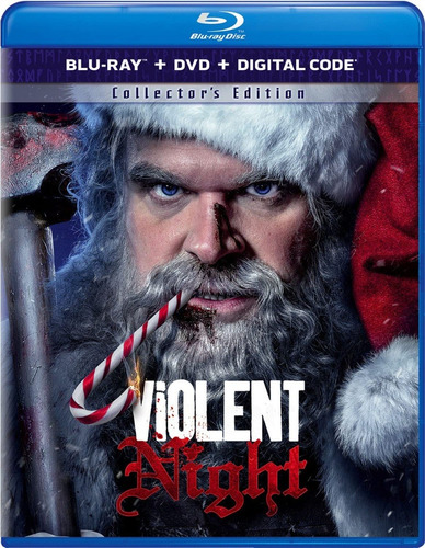 Blu-ray + Dvd Violent Night / Noche Sin Paz