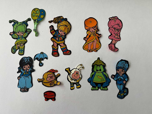 Figuras De Plástico De Rainbow Brite Diferentes Personajes