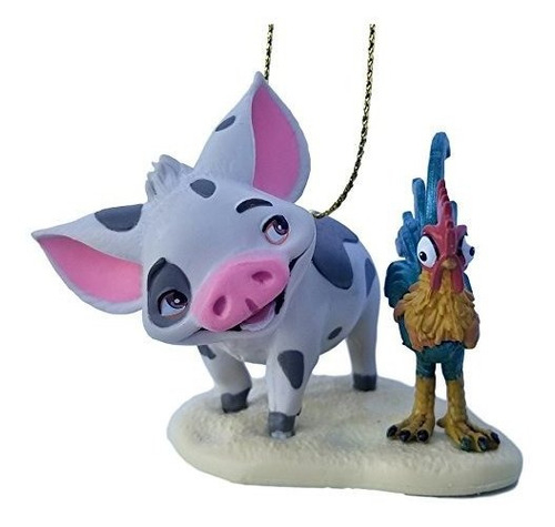 Pua Y Heihei (moana) Pet Pig Y Gallo Figura Decorativa Adorn