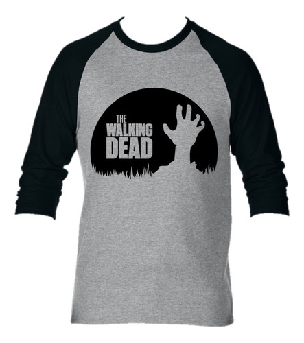 Camibuso Camiseta Manga Larga The Walking Dead Niño Adulto