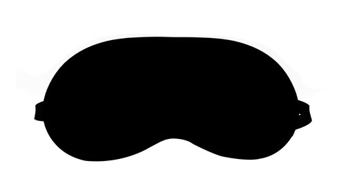 Imagem 3 de 9 de Kit Viagem Com Almofada De Pescoço E Tapa Olhos Gato Preto