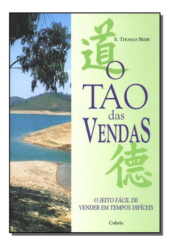 Tao Das Vendas,o, De Beher, E.thomas. Editora Cultrix Em Português