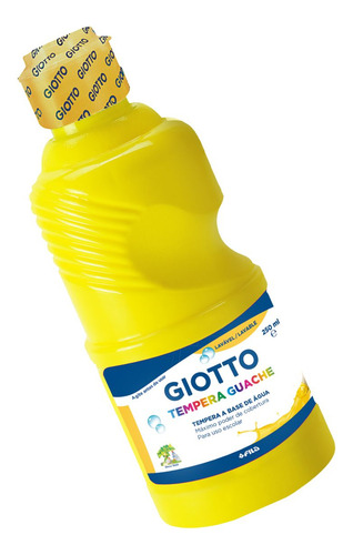 Garrafa Tinta Giotto Tempera Guache 250ml Escolha A Cor