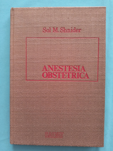 Anestesia Obstétrica