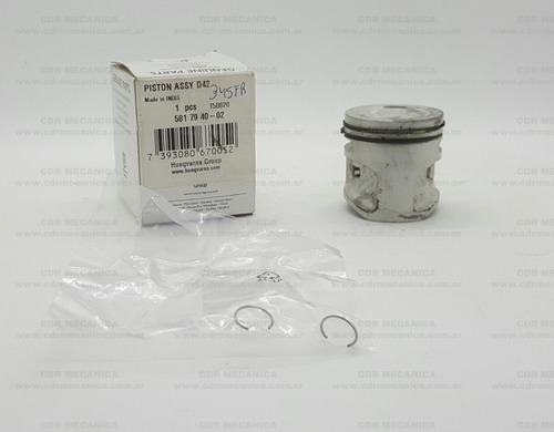 Imagen 4 de 6 de Kit Piston Y Aros Original Motoguadaña Husqvarna 345 Fr