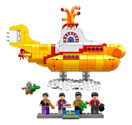 Lego Yellow Submarine 21306 The Beatles - Submarino Amarillo