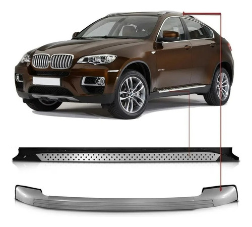 Estribos Bmw X6 2008-2014  Aluminio Original