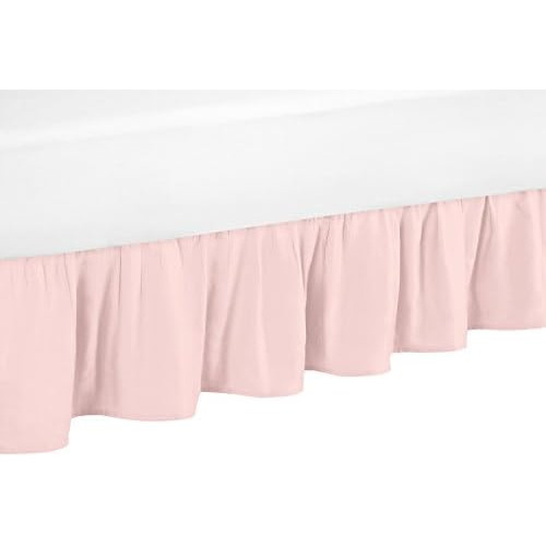 Blush Pink Twin Bed Falda Niñas Amelia Colleciton Chil...