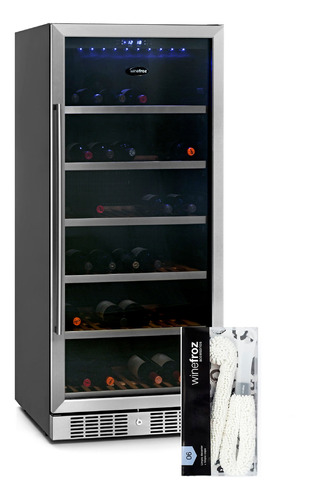 Cava De Vinos Winefroz-111 Botellas+limpia Copa-cuotas