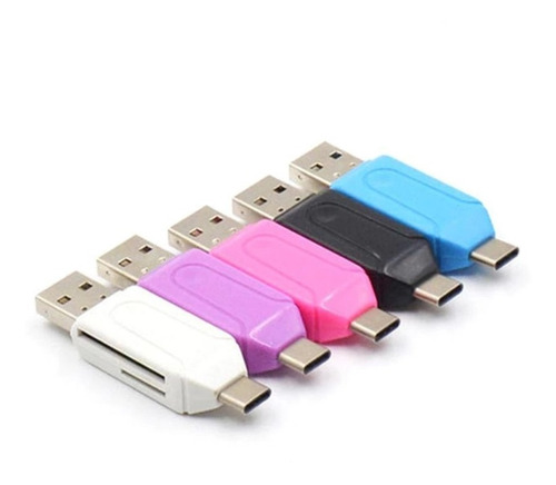 Imagen 9 de 10 de Lector Memoria Tarjeta Sd Y Micro Sd Otg Usb Tipo C / Usb