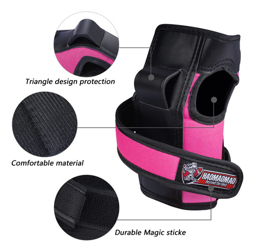 Rodilleras Haomaomao Protección Adultos Y Niños Deportes Ext Color Talle