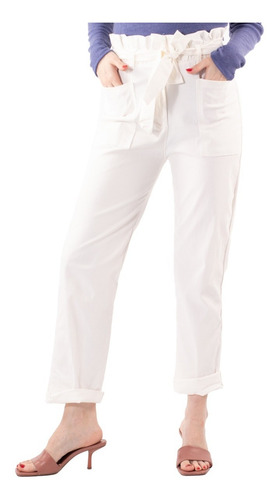 Pantalon Mujer Con Lazo Bengalina Comodo Y Canchero 