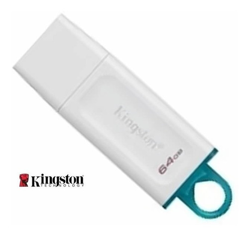 Memoria Usb Kingston Dtx Exodia De 64 Gb - Color Blanco