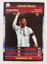 Comprar Figurita Lionel Messi Campeón Mundial Qatar 2022 Card #61