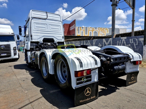 Caminhão Mb 2536 Axor 6x2 Cabine Leito Automático Susp Mola
