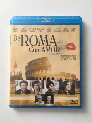 De Roma Con Amor Woody Allen Pelicula Blu-ray