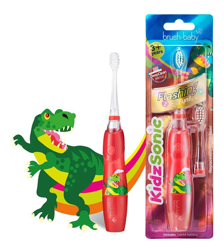 Brush-baby Kidzsonic - Cepillo De Dientes Elctrico Para Nios