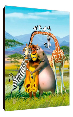 Cuadros Poster Peliculas Madagascar S 15x20 (mdc (3)