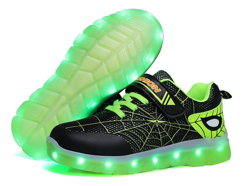 Glowing Led Rechargeable Glitter Sneakers