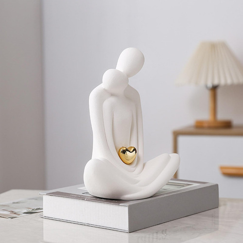 Estatua De Esculturas De Pareja Adorno De Mesa Romántico
