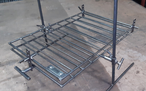 Imagen 8 de 10 de Asador Parrilla Pinche T 70x50 12kg 80h Brasas®