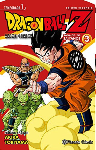 Dragon Ball Z Anime Series Saiyanos Nº 03-05: Saga De Los Saiyanos -manga Shonen-, De Akira Toriyama. Editorial Planeta Comic, Tapa Blanda En Español, 2015