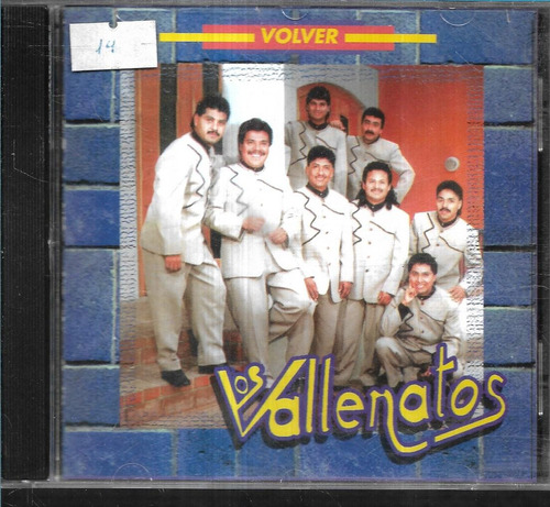 Los Vallenatos Album Volver Sello Leader Music Cd