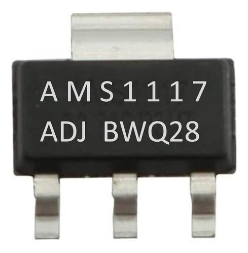 Ams1117 - Regulador De Voltaje Lineal - A D J - 5 Unidades