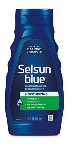 Champú Hidratante Selsun Azul Para La Caspa