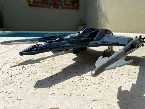 Imagen 10 de 10 de Nave Batman Animated Series Batsky Avion City Toy Kenner 93