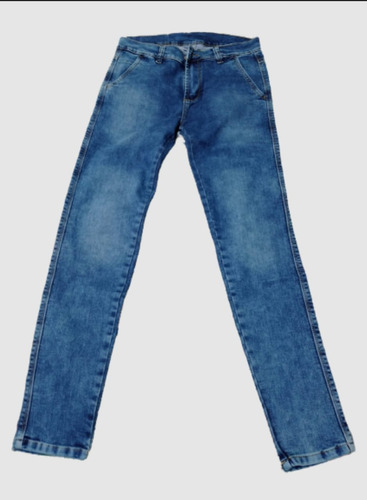 Jeans Hombre Elastizado Corte Chino Chupin Ultima Tendencia
