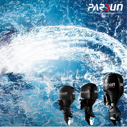 Motor Fuera De Borda Parsun 60 Hp 2 T Power Trim Largo Full