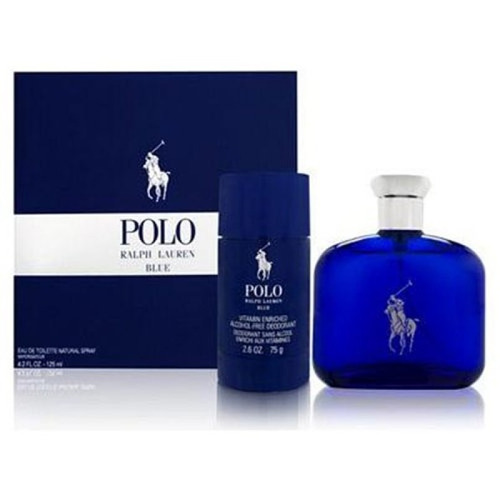Polo Blue Edt  Ralph Lauren Perfume 125ml+desodorante 75ml
