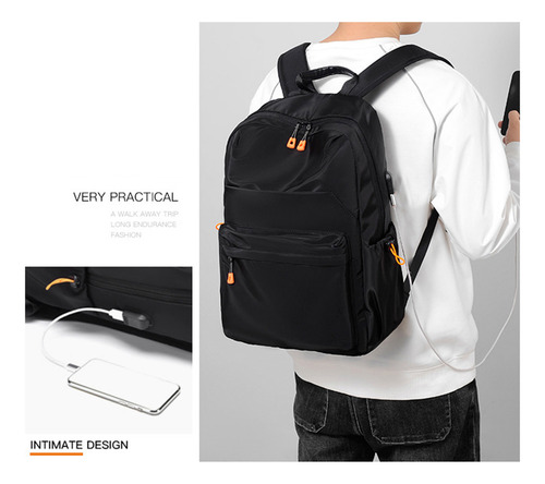 N Laptop Backpack Mochila De Viaje Grande De 15 Pulgadas Par