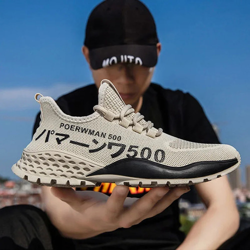 Zapatos Deportivos De Verano Para Hombre, Zapatillas Casuales Transpirables