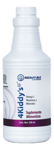 Rednatura 4 Kiddys Multivitaminico Con Omega3 Sin Sabor