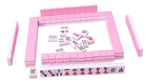 Mini Mahjong Tiles Party Supplies Juego Chino Juego Versión